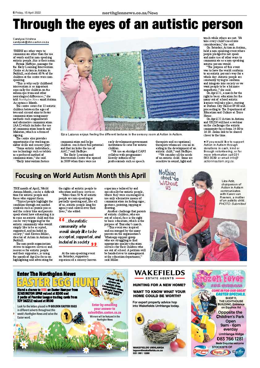 Northglen News 15 April 2022 page 6