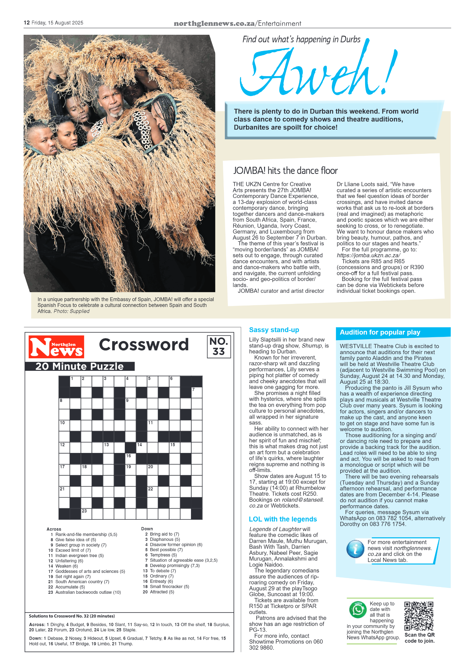 Northglen News 15 August 2025 page 12