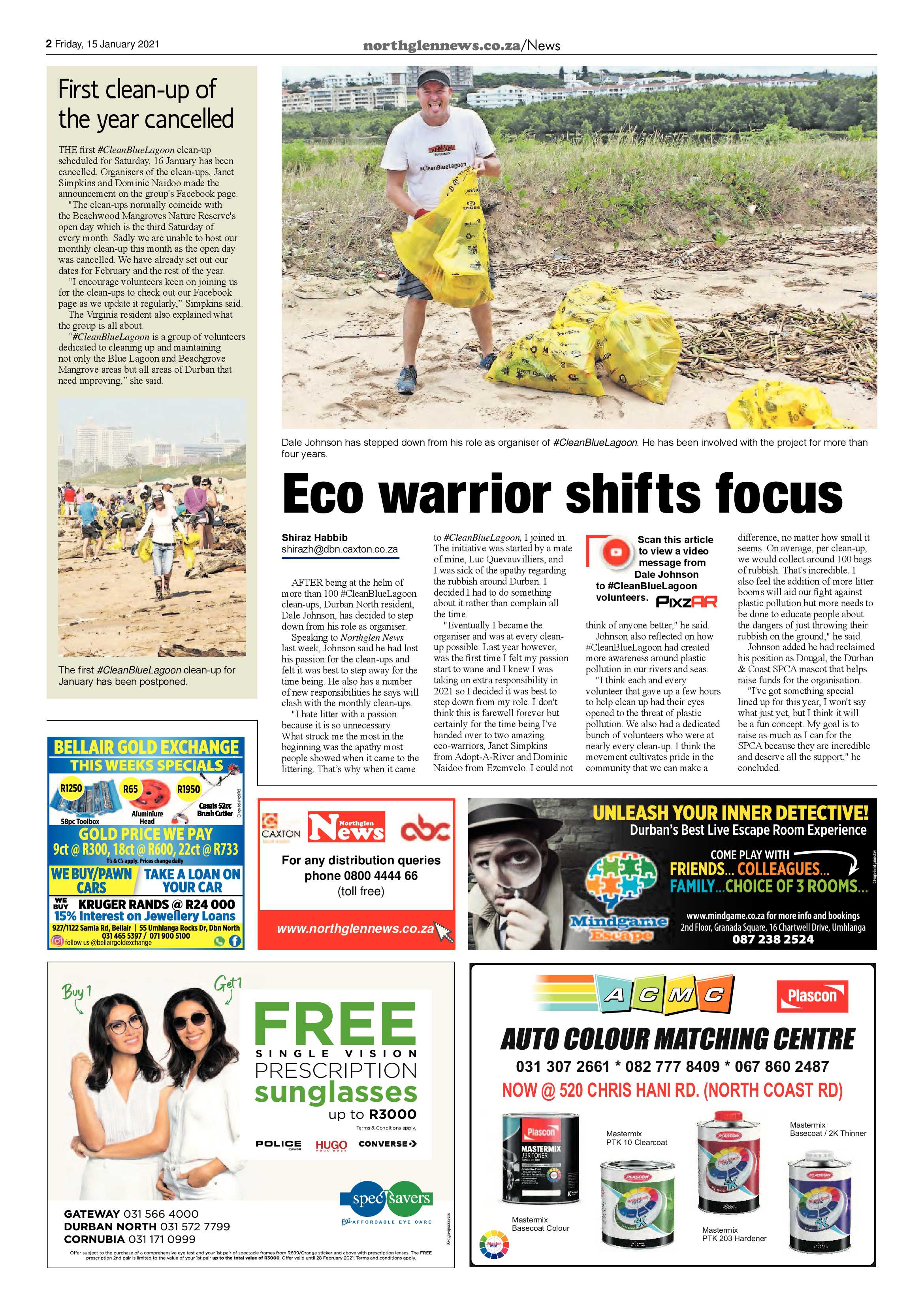 Northglen News 15 January 2021 page 2
