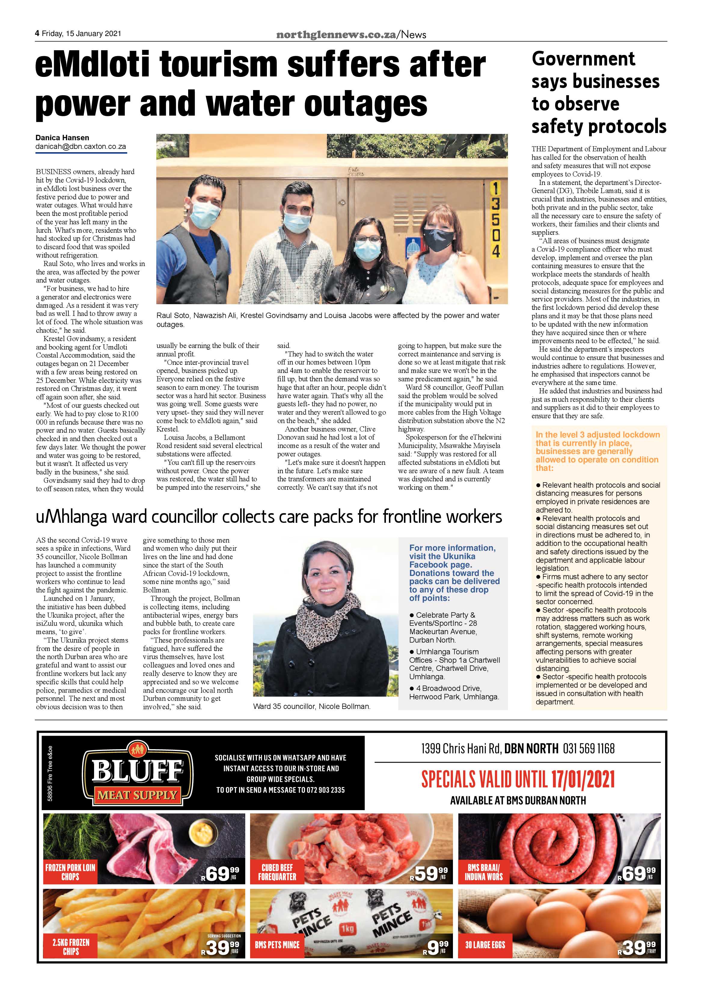 Northglen News 15 January 2021 page 4