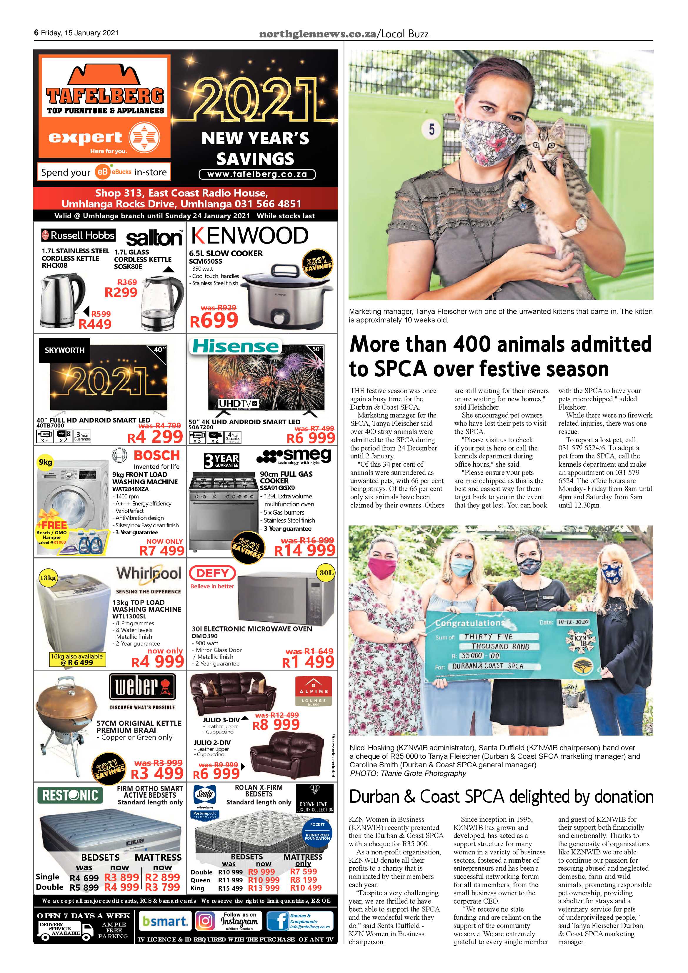 Northglen News 15 January 2021 page 6