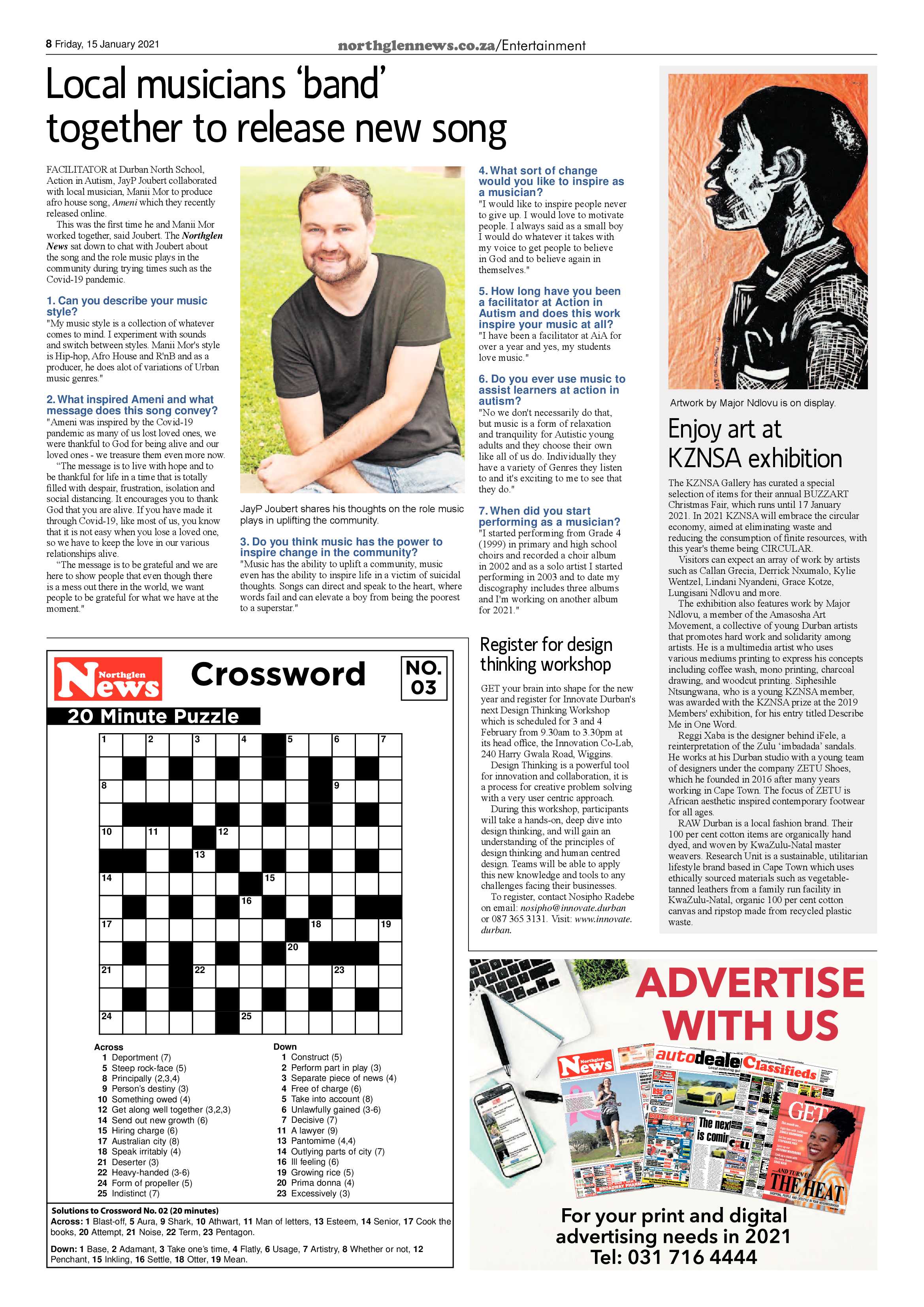 Northglen News 15 January 2021 page 8