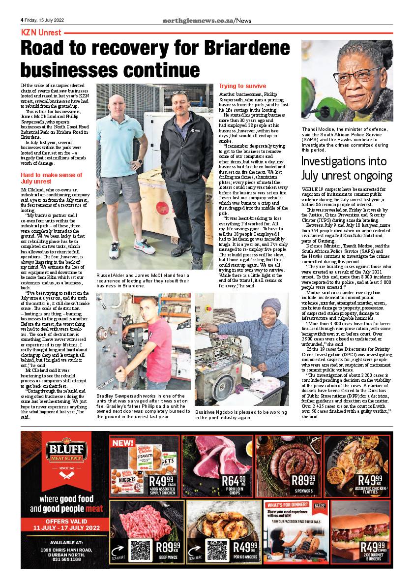 Northglen News 15 July 2022 page 4