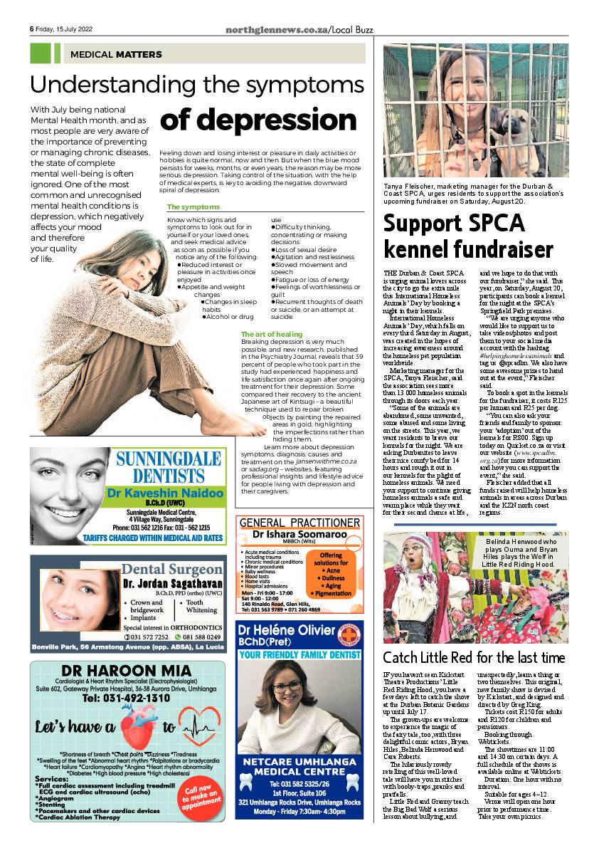 Northglen News 15 July 2022 page 6