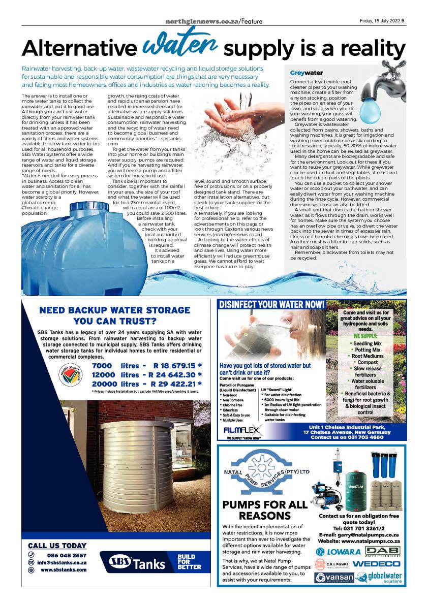Northglen News 15 July 2022 page 9