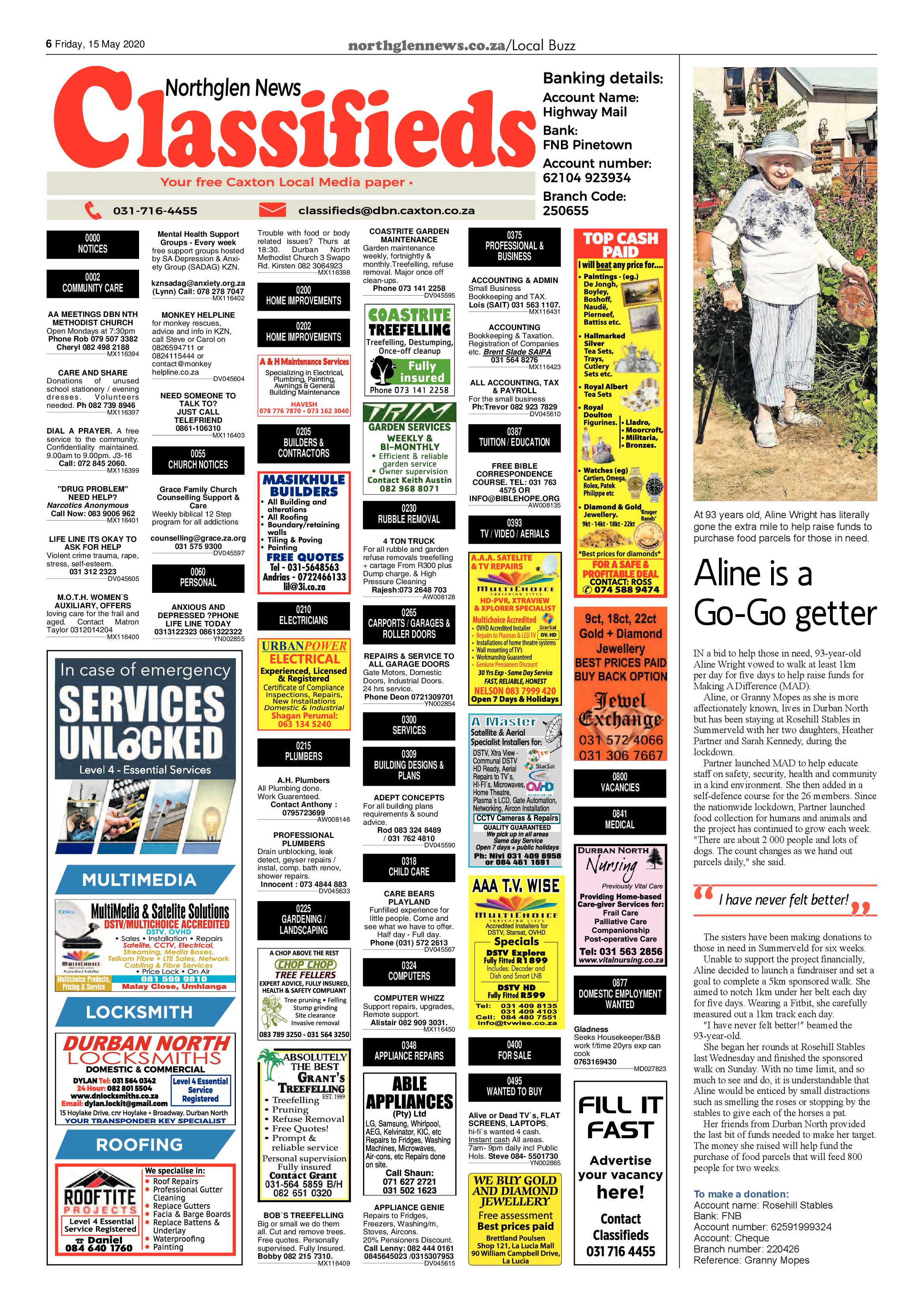 Northglen News 15 May 2020 page 6
