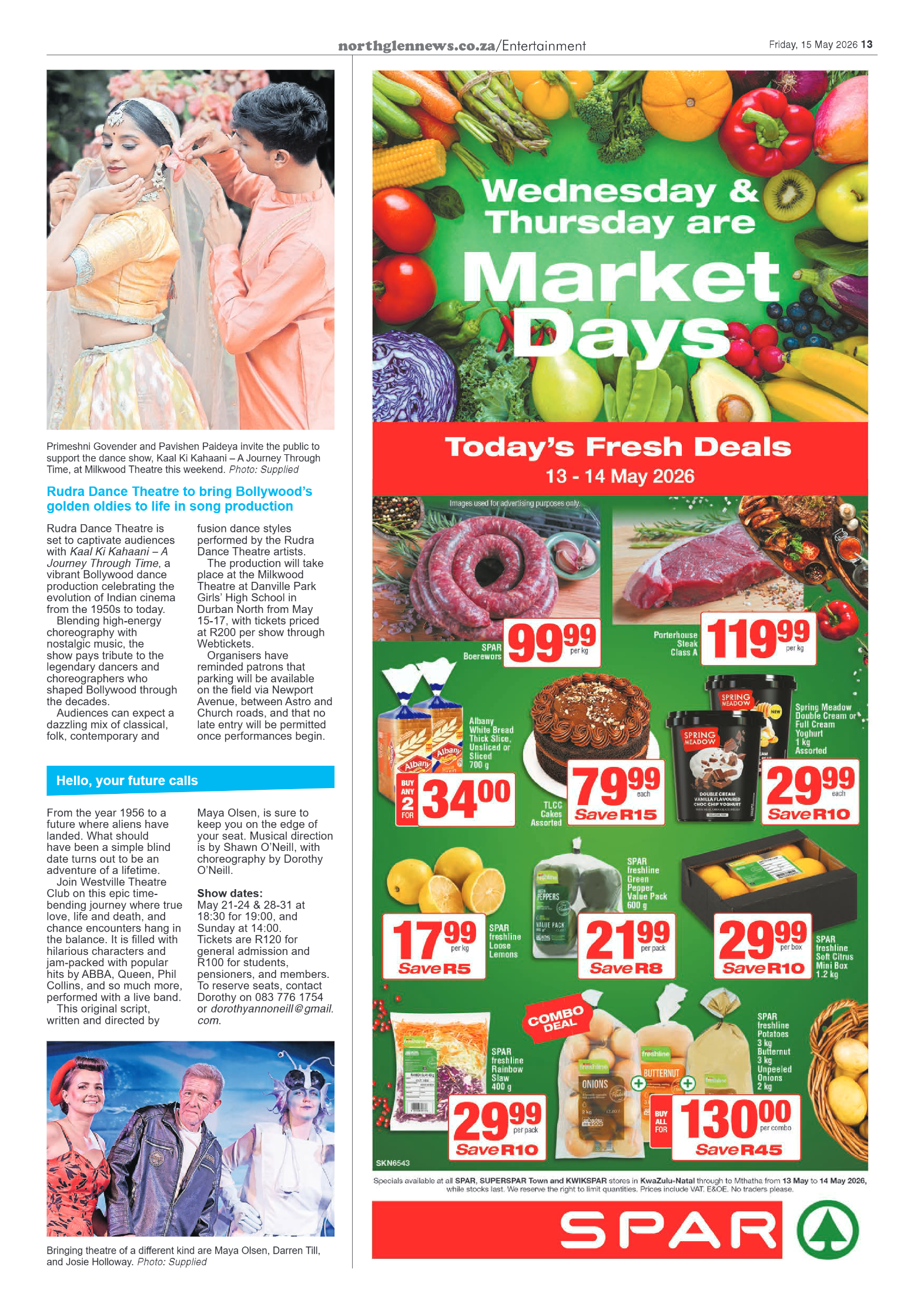 Northglen News 15 May 2026 page 13
