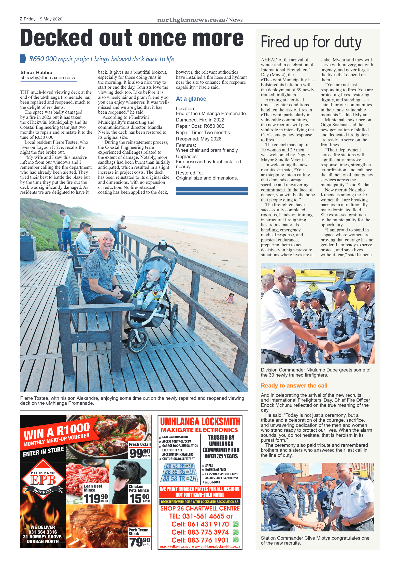 Northglen News 15 May 2026 page 2