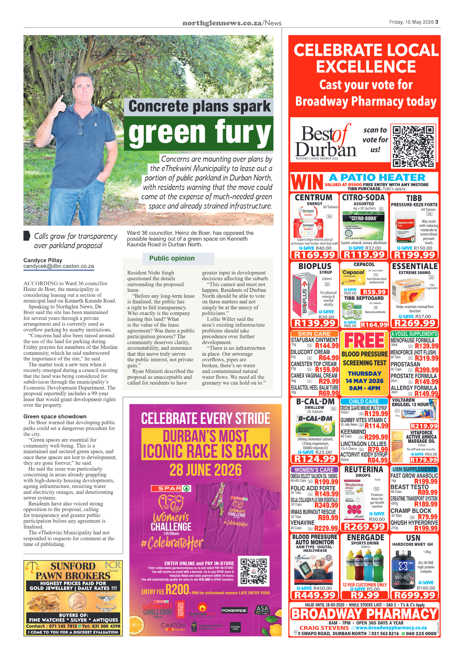 Northglen News 15 May 2026 page 3