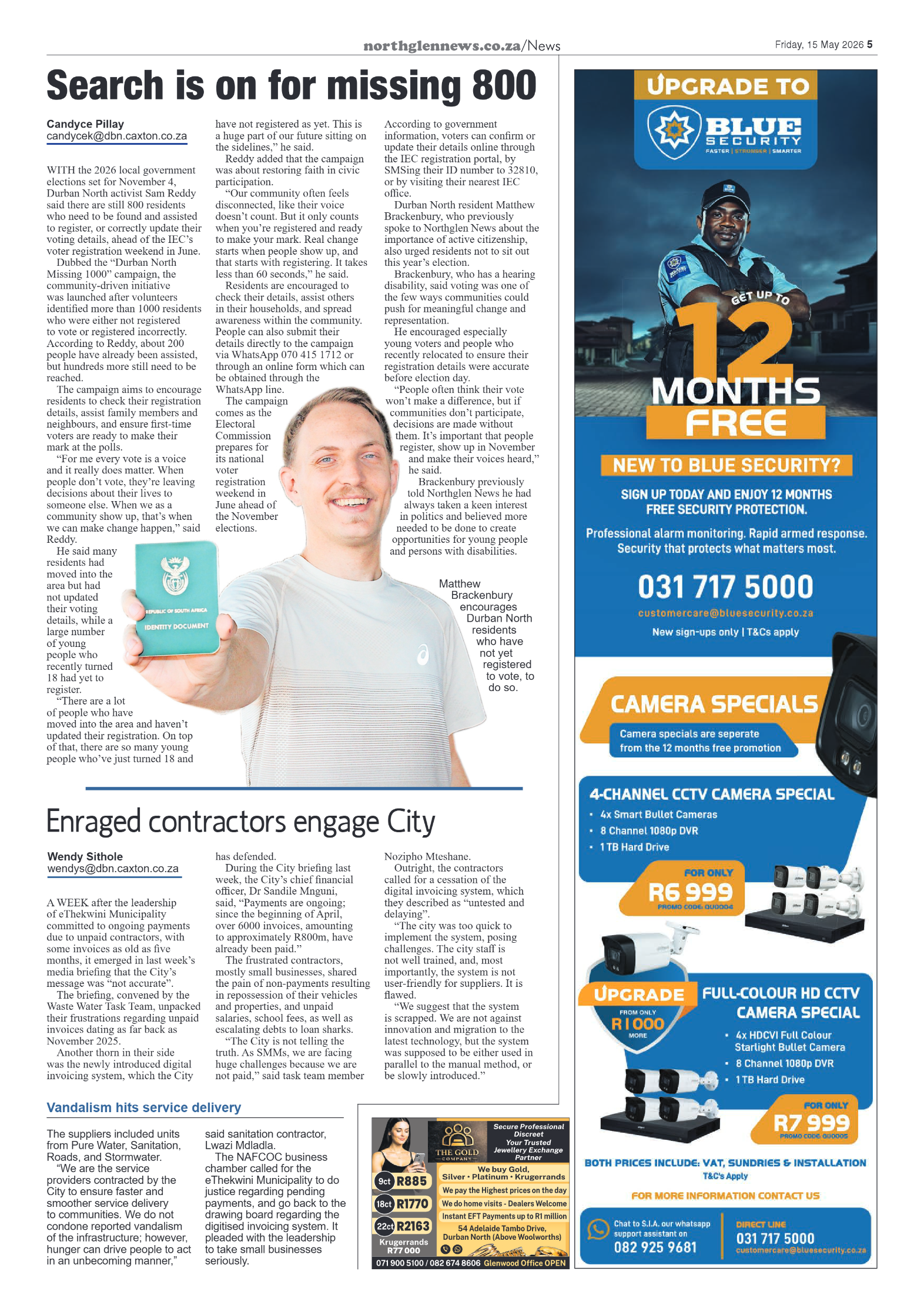 Northglen News 15 May 2026 page 5