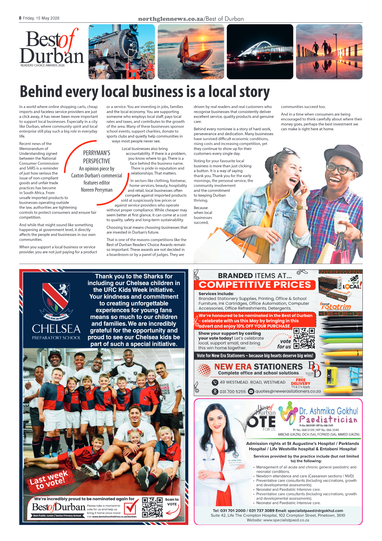 Northglen News 15 May 2026 page 8
