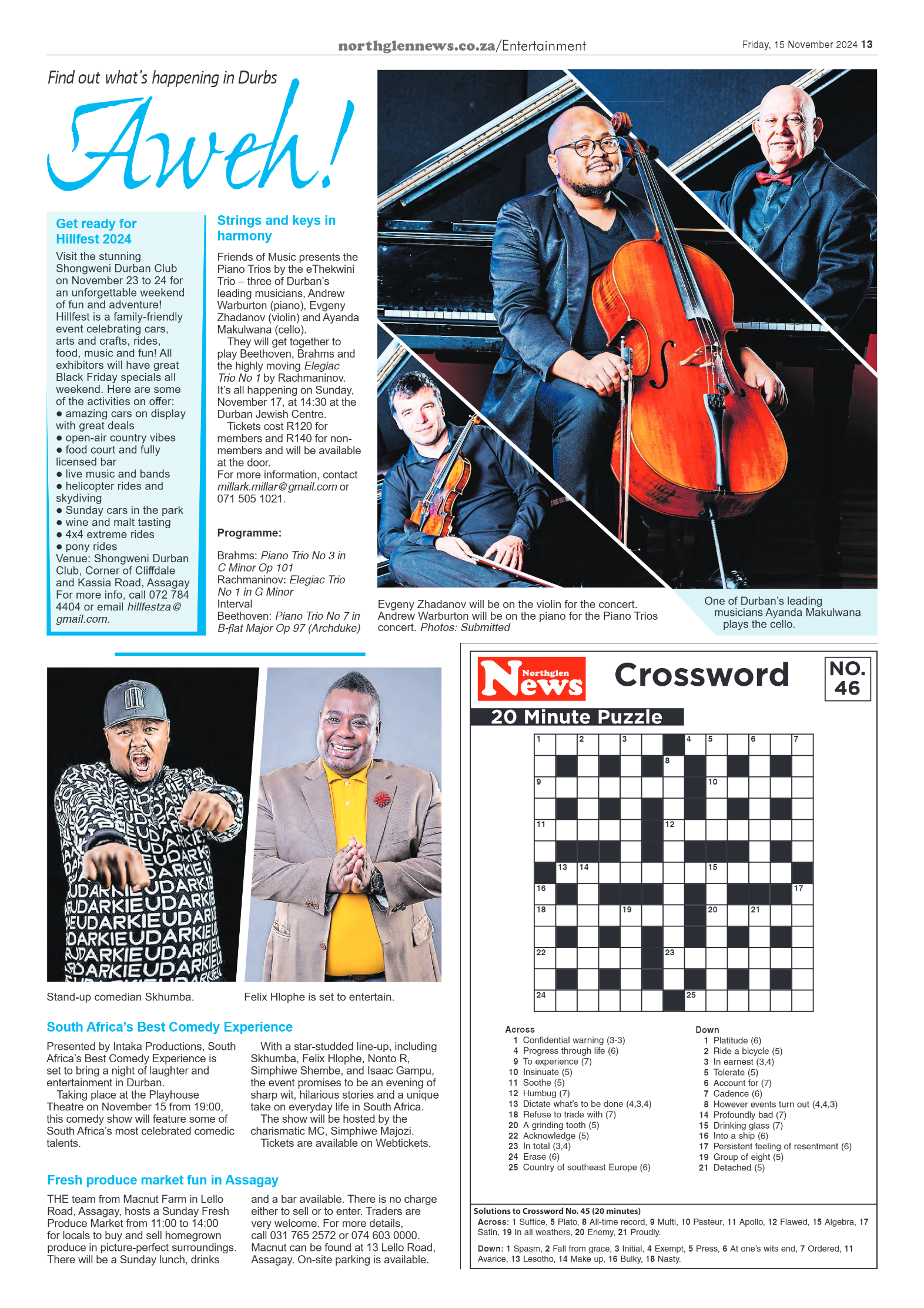 Northglen News 15 November 2024 page 13