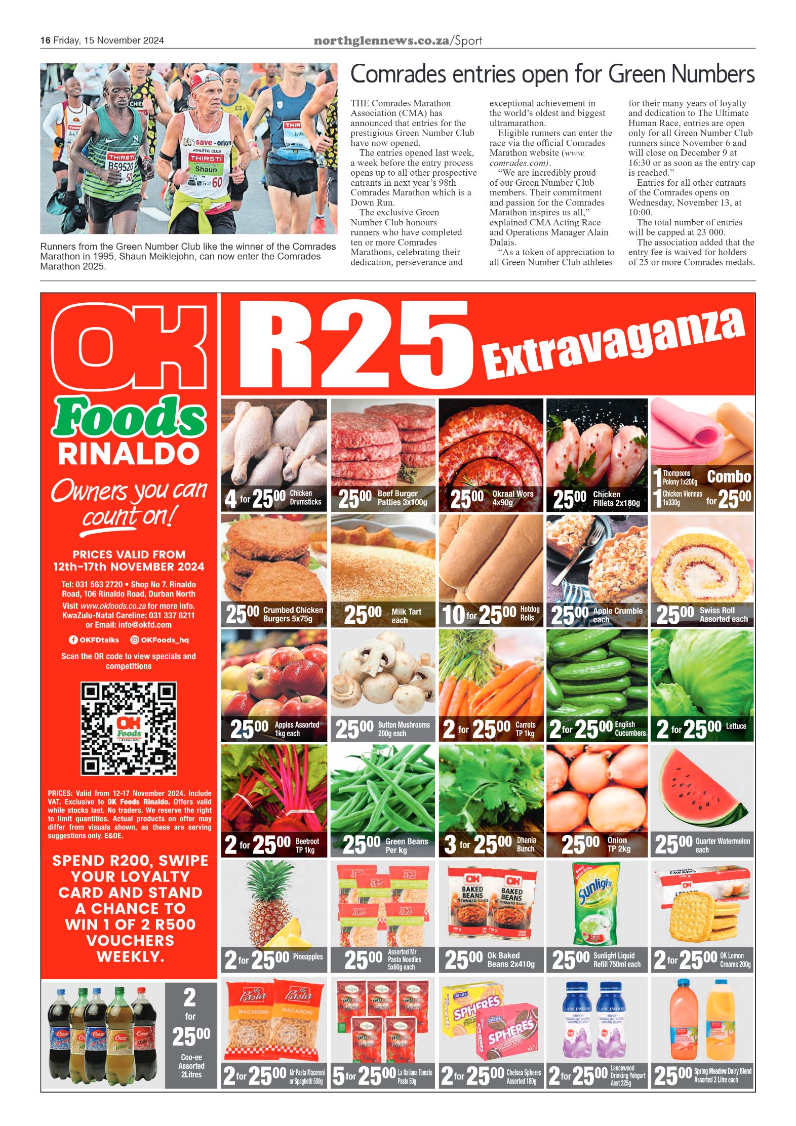 Northglen News 15 November 2024 page 16