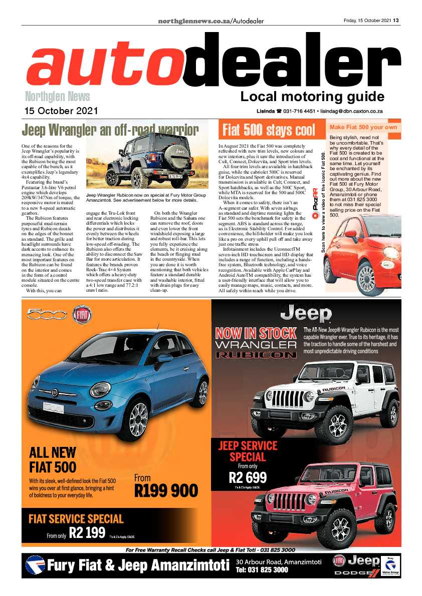 Northglen News 15 October 2021 page 13