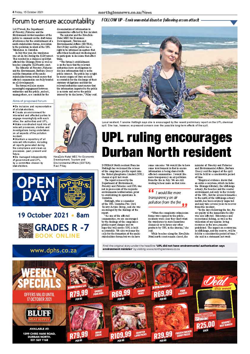 Northglen News 15 October 2021 page 4