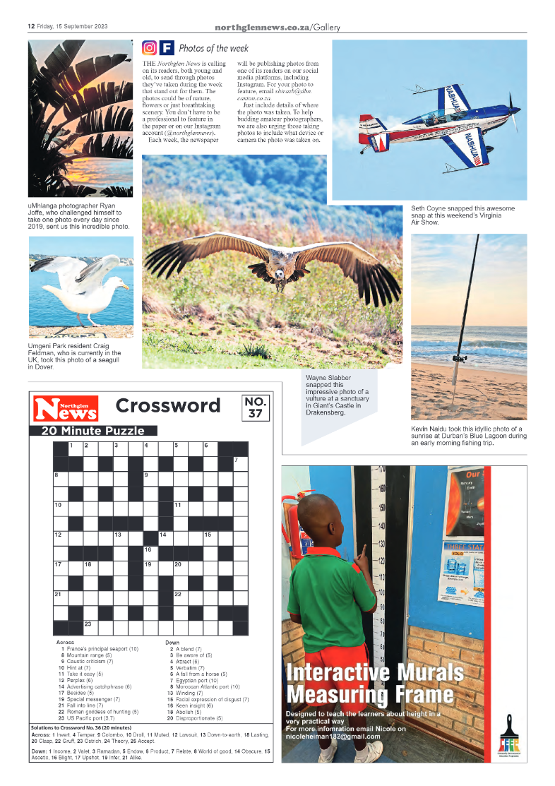 Northglen News 15 September 2023 page 12