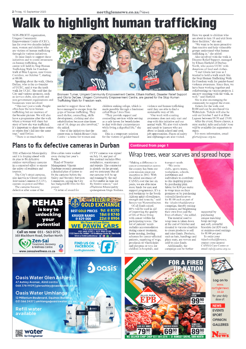 Northglen News 15 September 2023 page 2