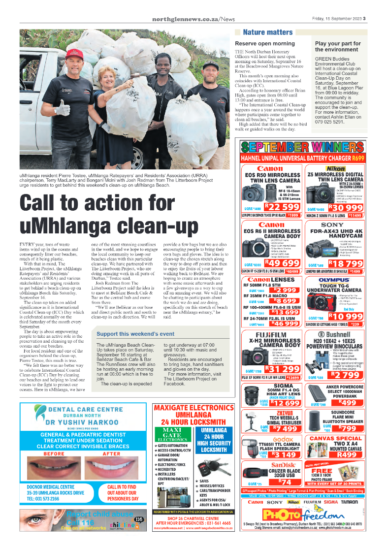 Northglen News 15 September 2023 page 3