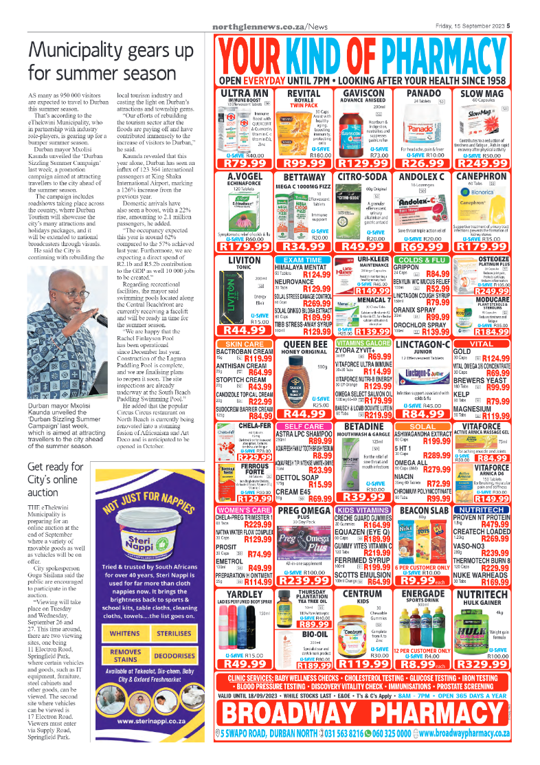 Northglen News 15 September 2023 page 5
