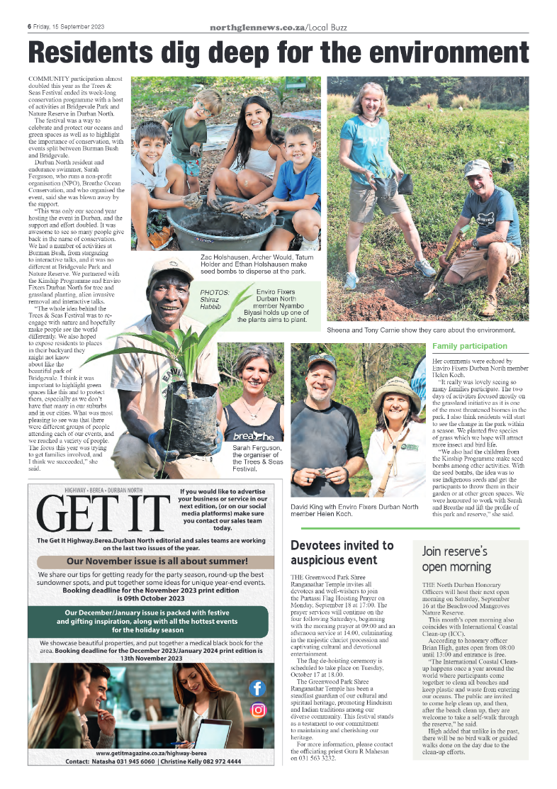 Northglen News 15 September 2023 page 6