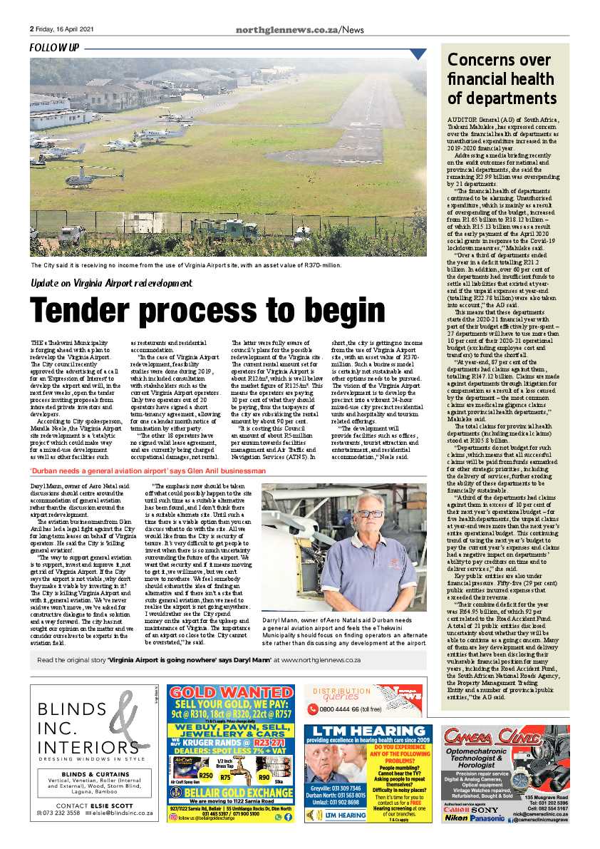 Northglen News 16 April 2021 page 2