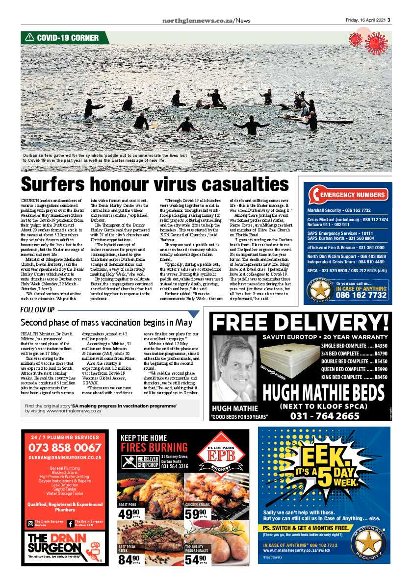 Northglen News 16 April 2021 page 3