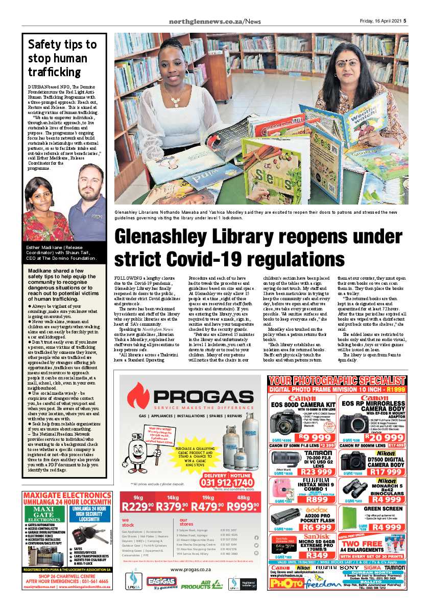 Northglen News 16 April 2021 page 5