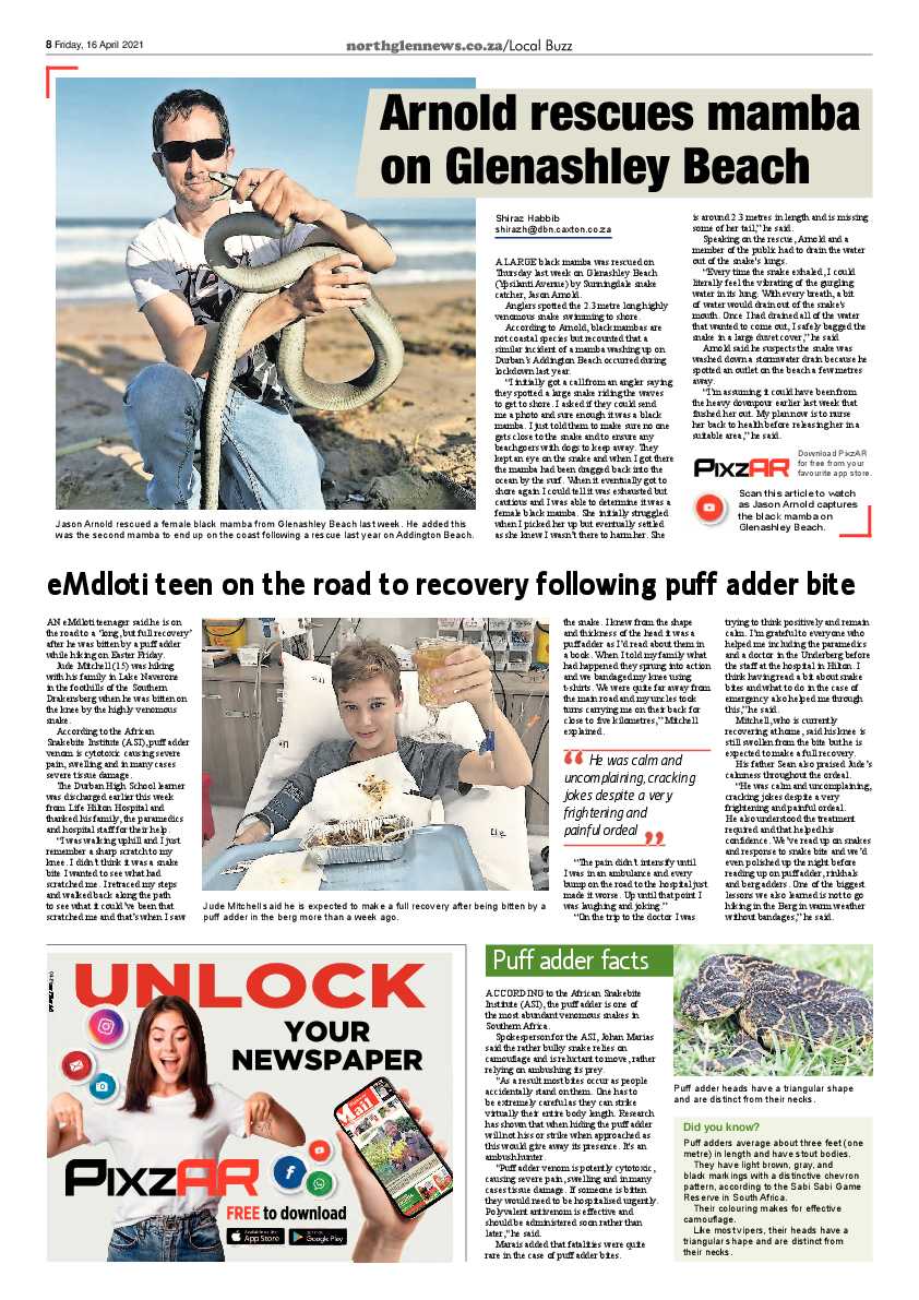 Northglen News 16 April 2021 page 8