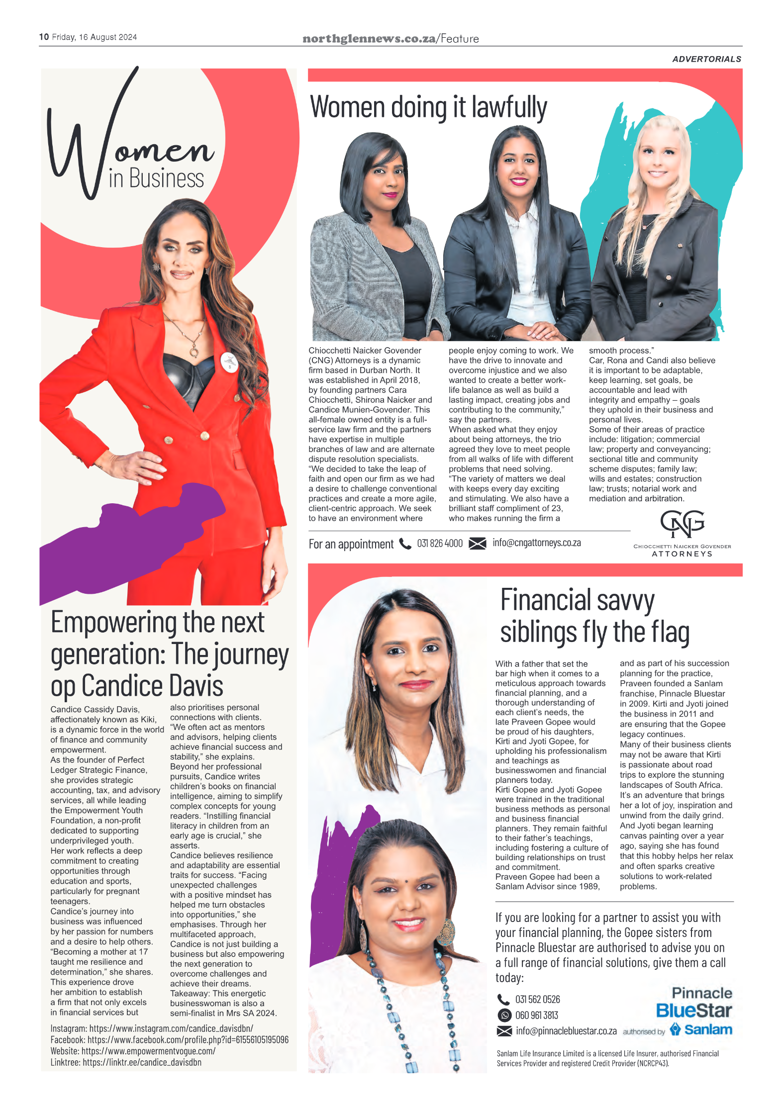 Northglen News 16 August 2024 page 10