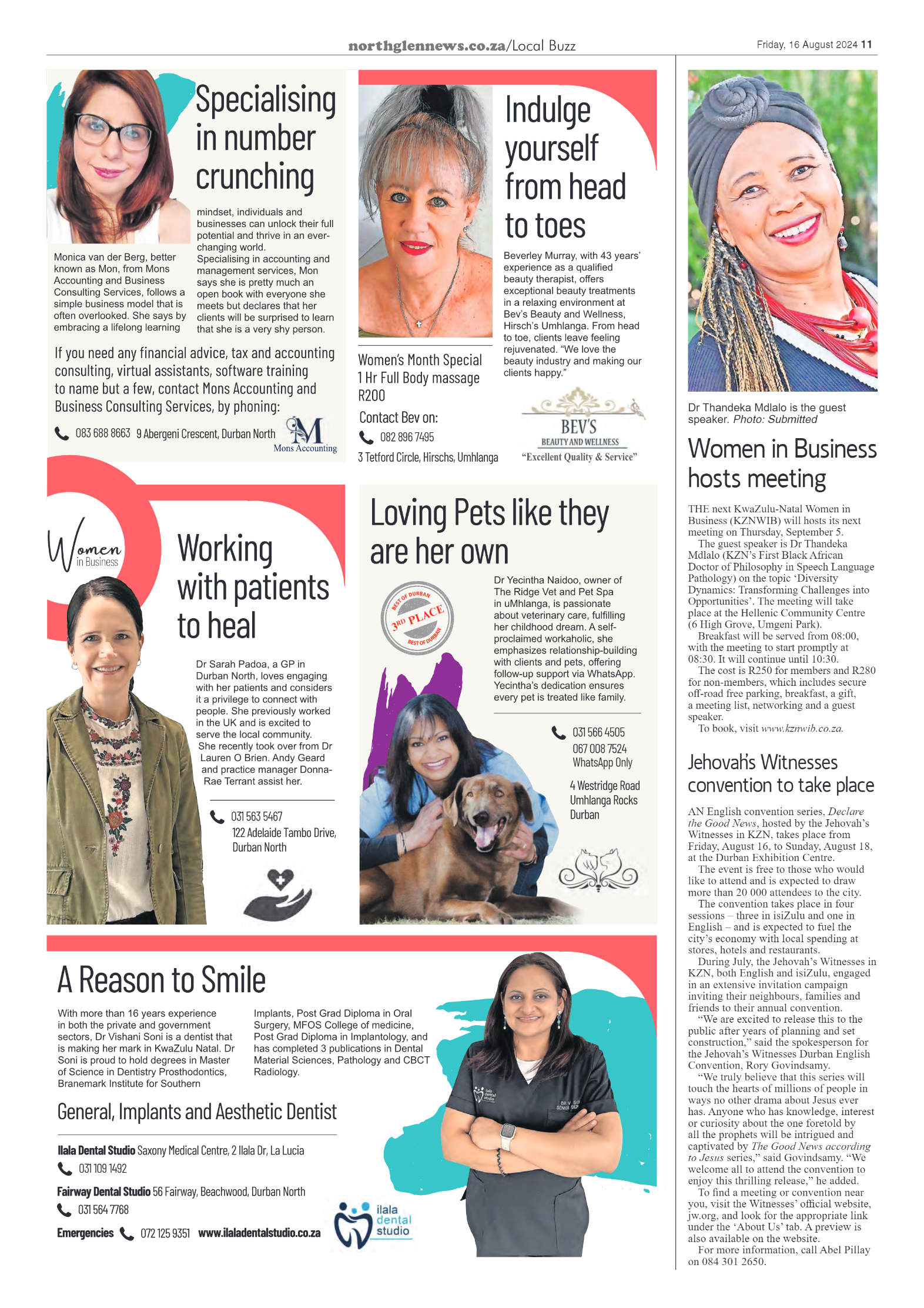Northglen News 16 August 2024 page 11