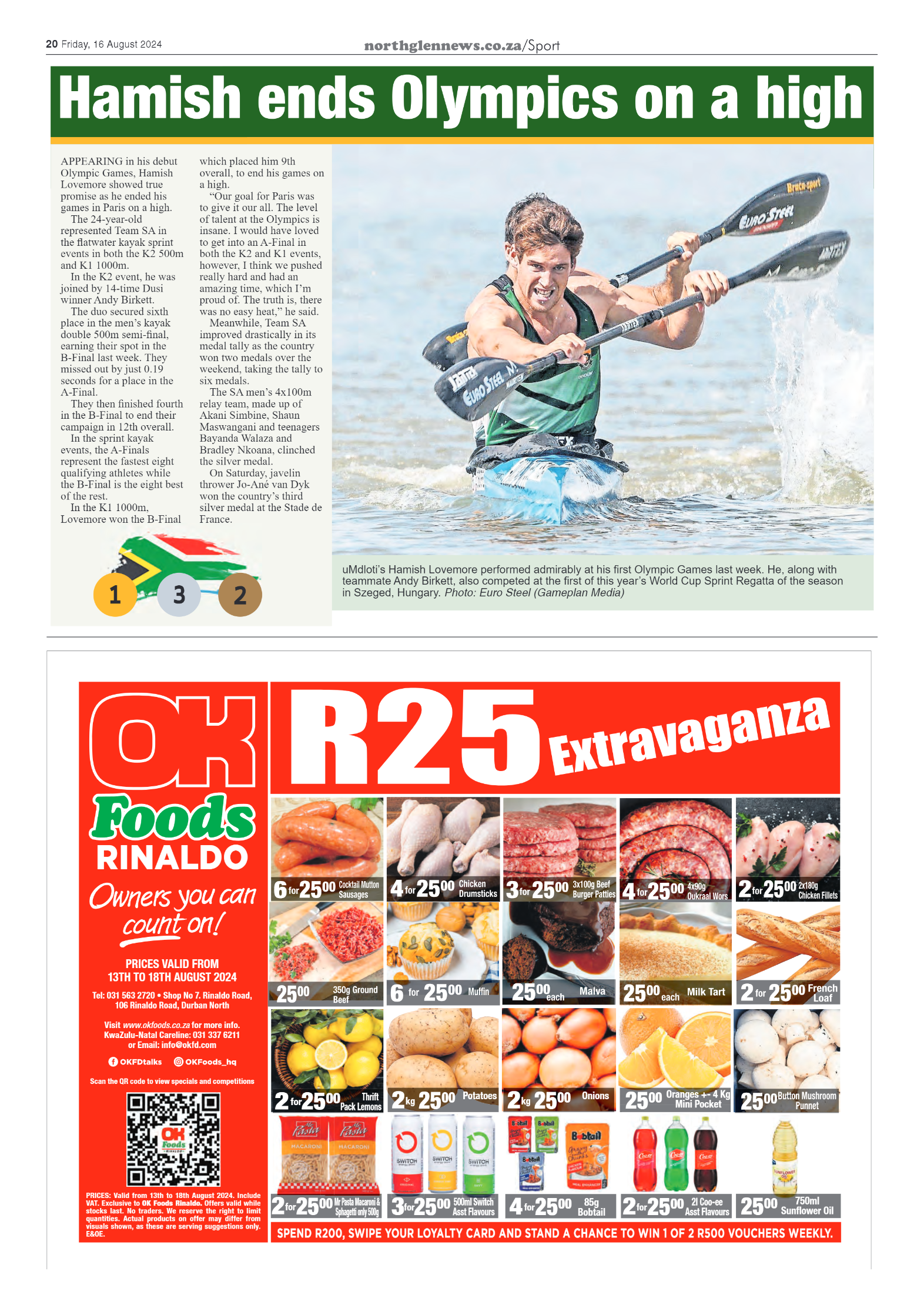 Northglen News 16 August 2024 page 20