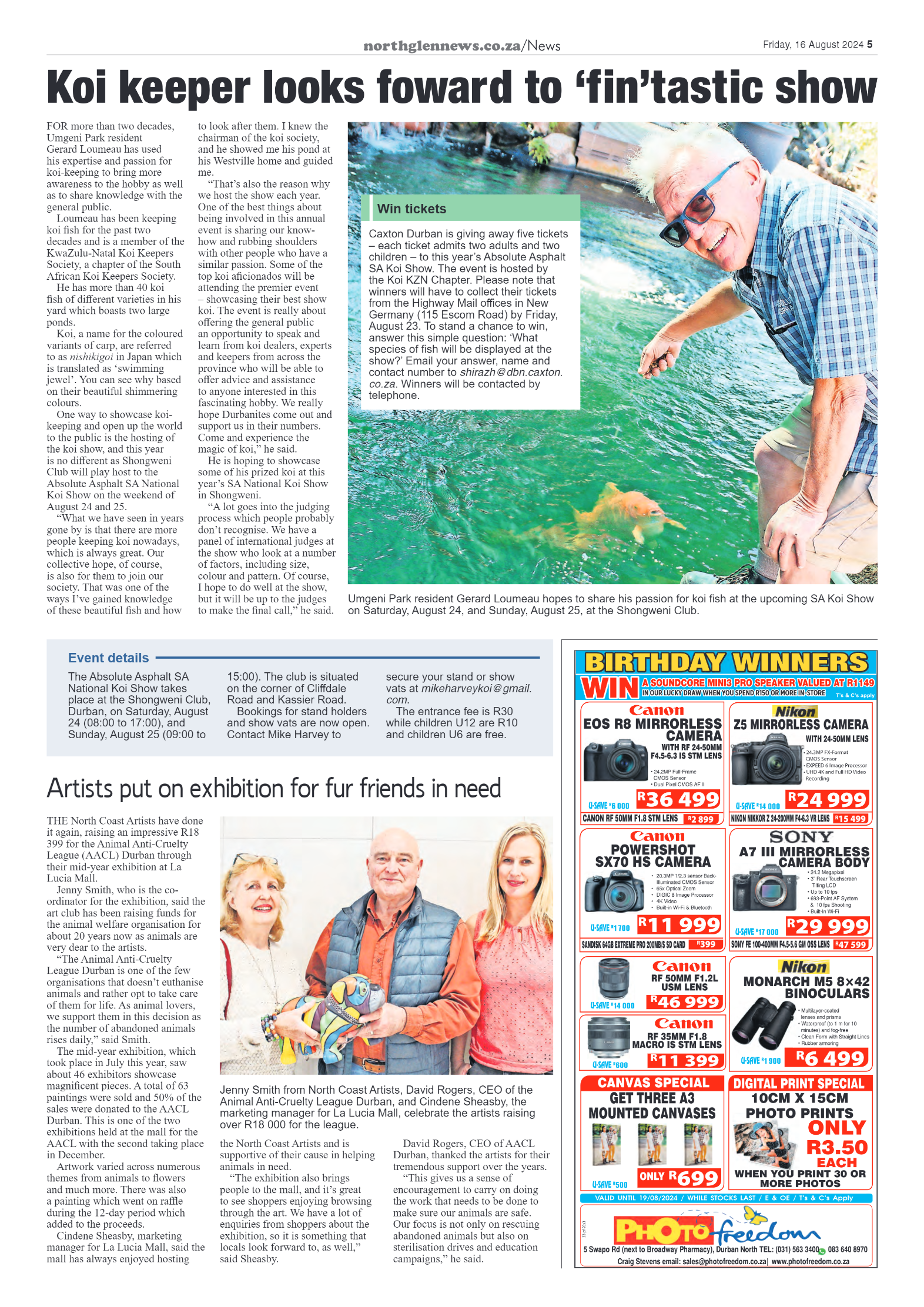 Northglen News 16 August 2024 page 5
