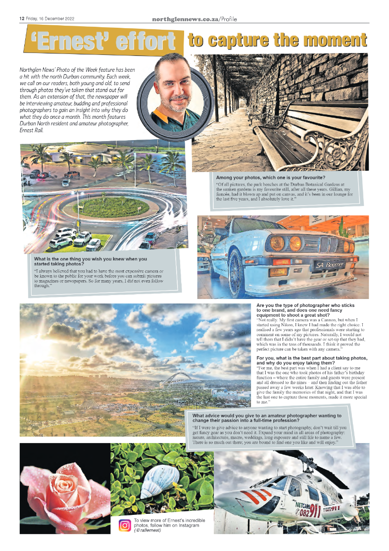 Northglen News 16 December 2022 page 12