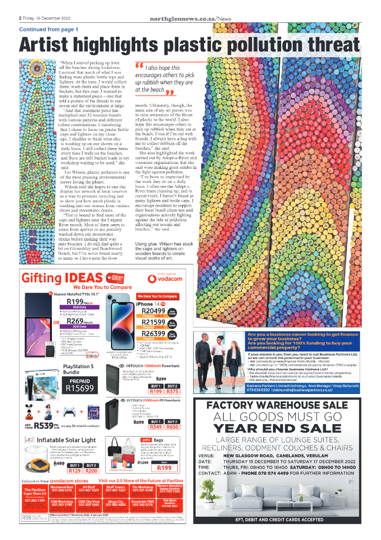 Northglen News 16 December 2022 page 2