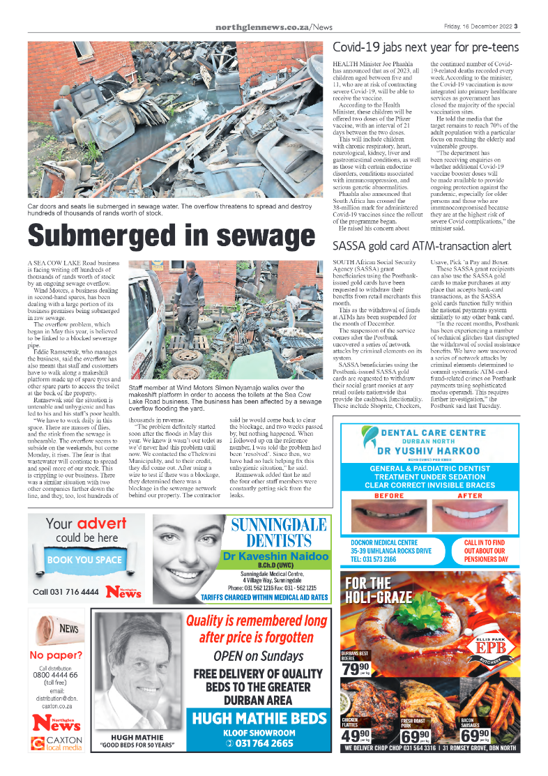 Northglen News 16 December 2022 page 3