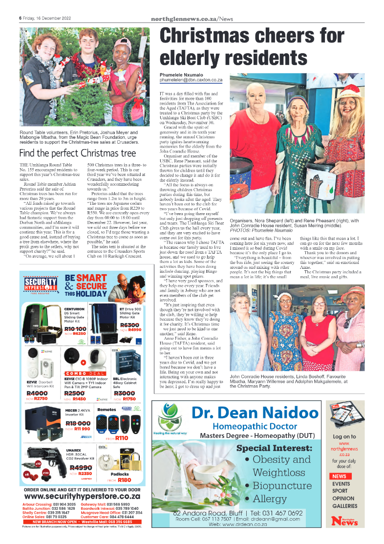Northglen News 16 December 2022 page 6