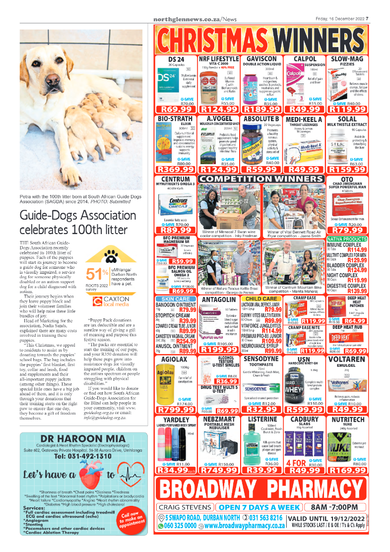 Northglen News 16 December 2022 page 7