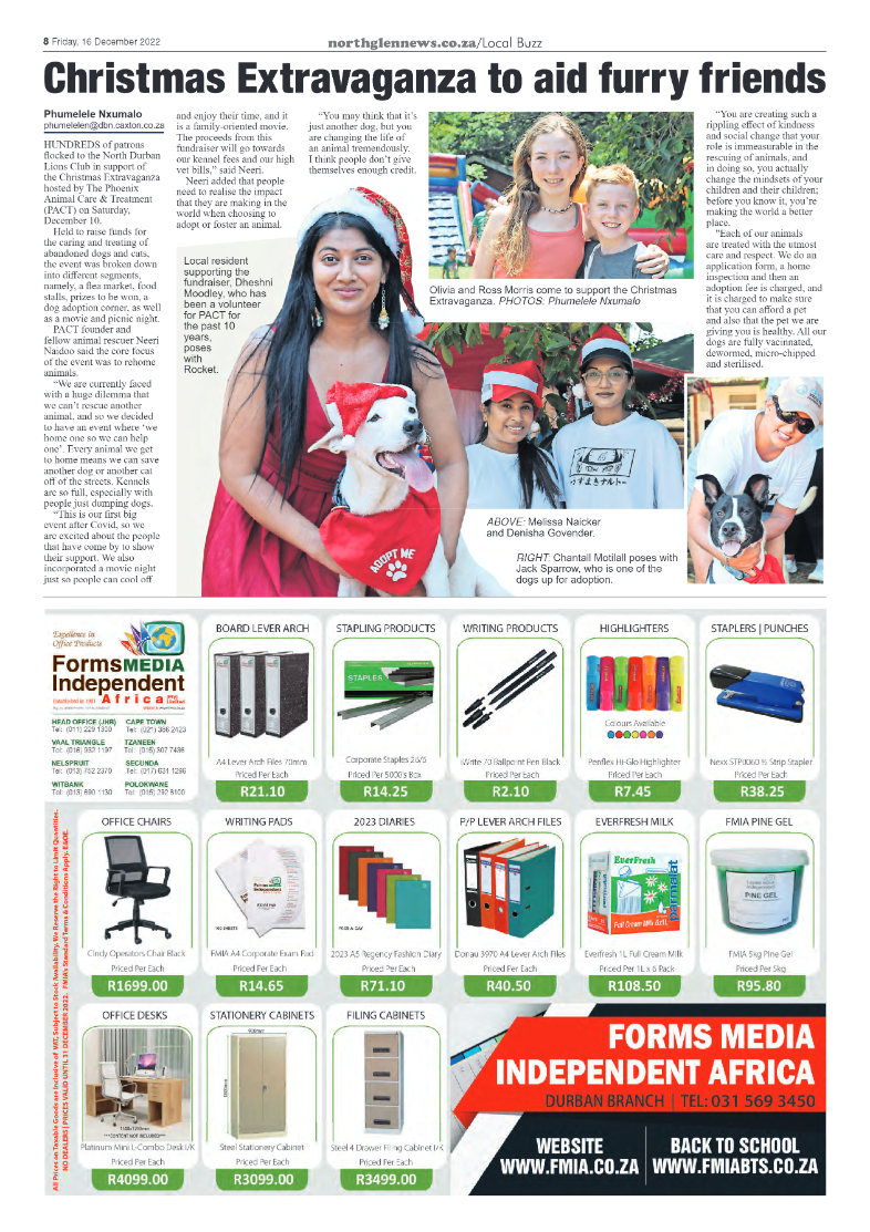 Northglen News 16 December 2022 page 8