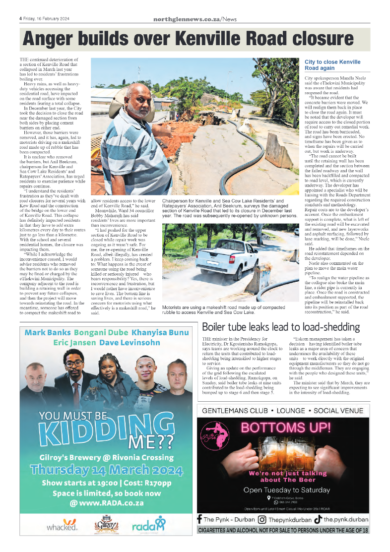 Northglen News 16 February 2024 page 4
