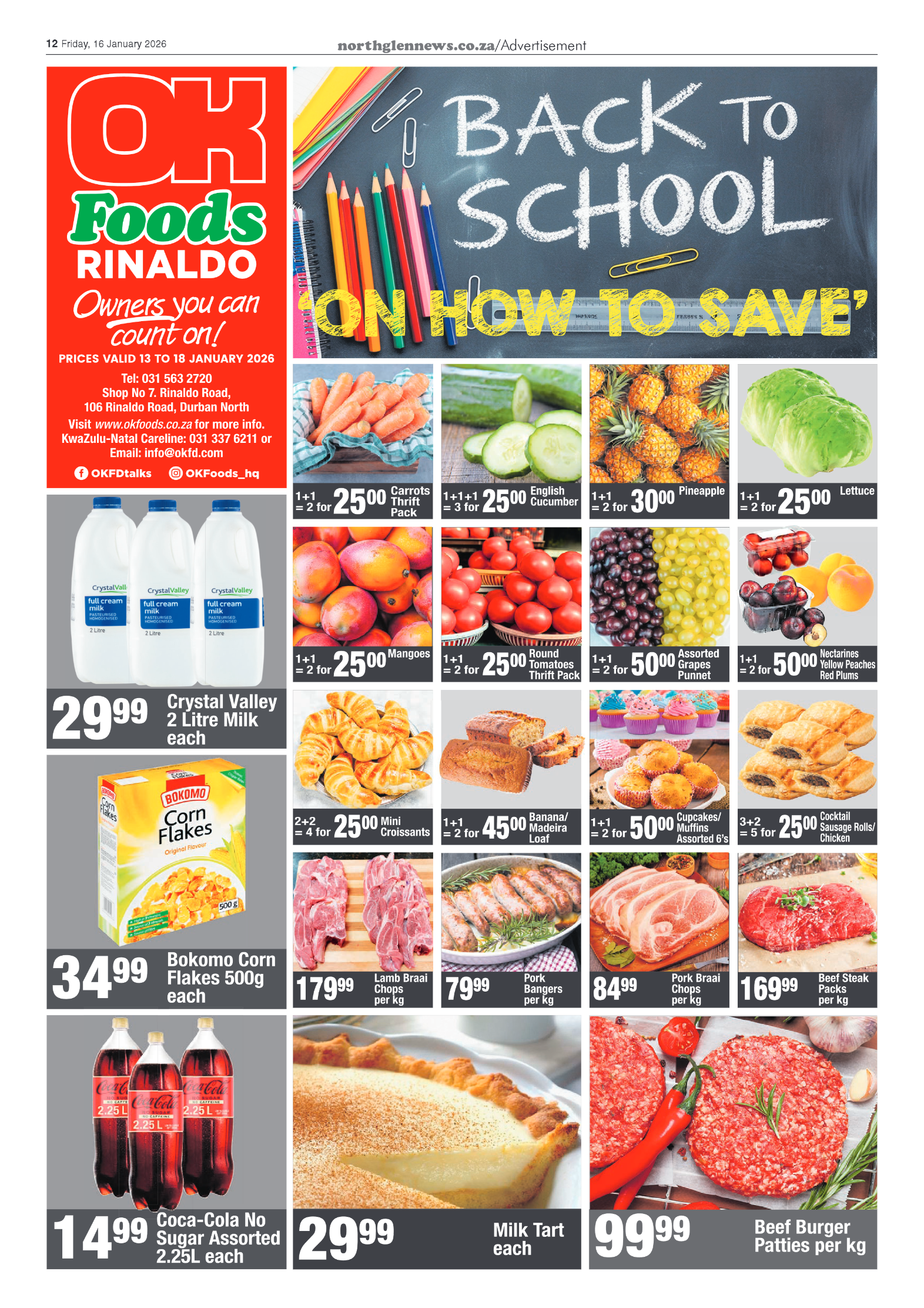 Northglen News 16 January 2026 page 12