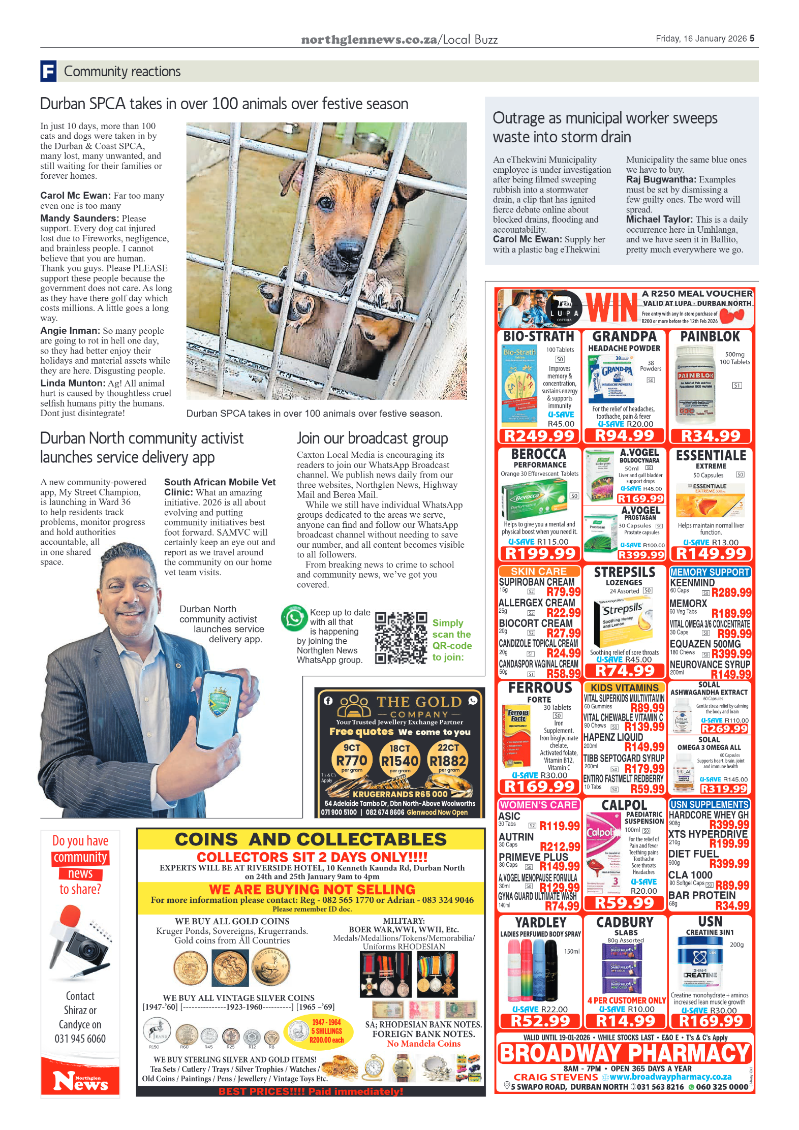 Northglen News 16 January 2026 page 5