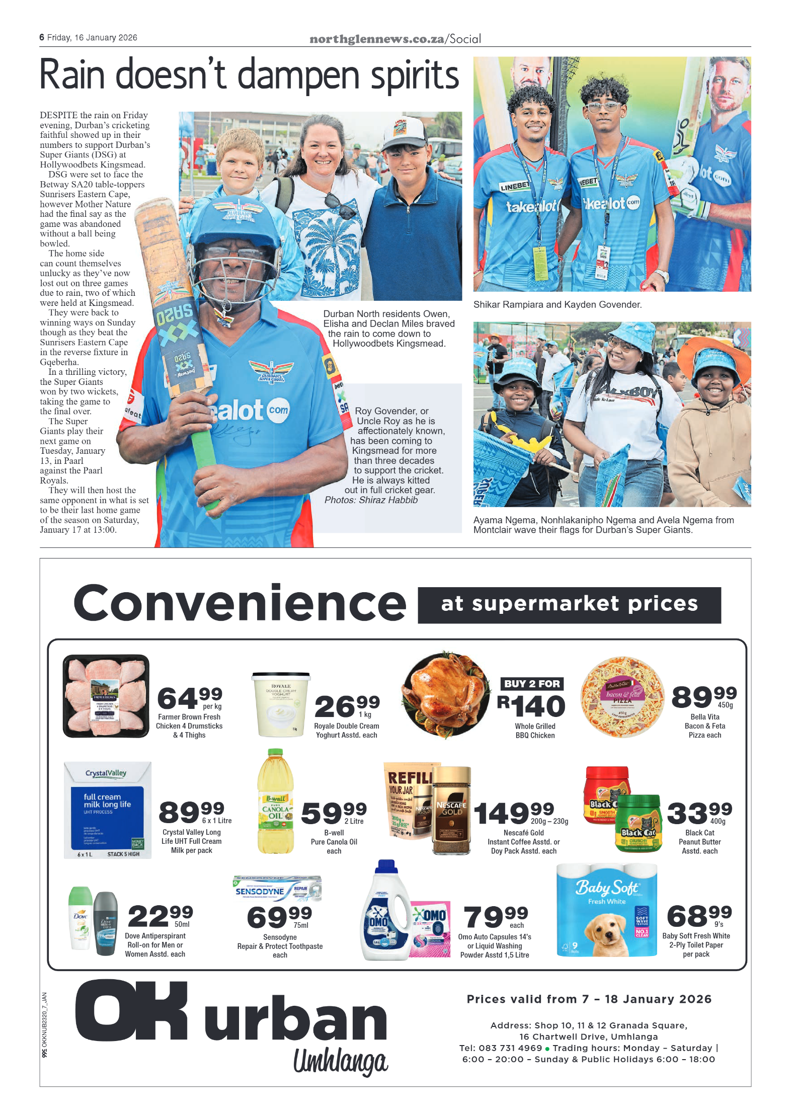 Northglen News 16 January 2026 page 6