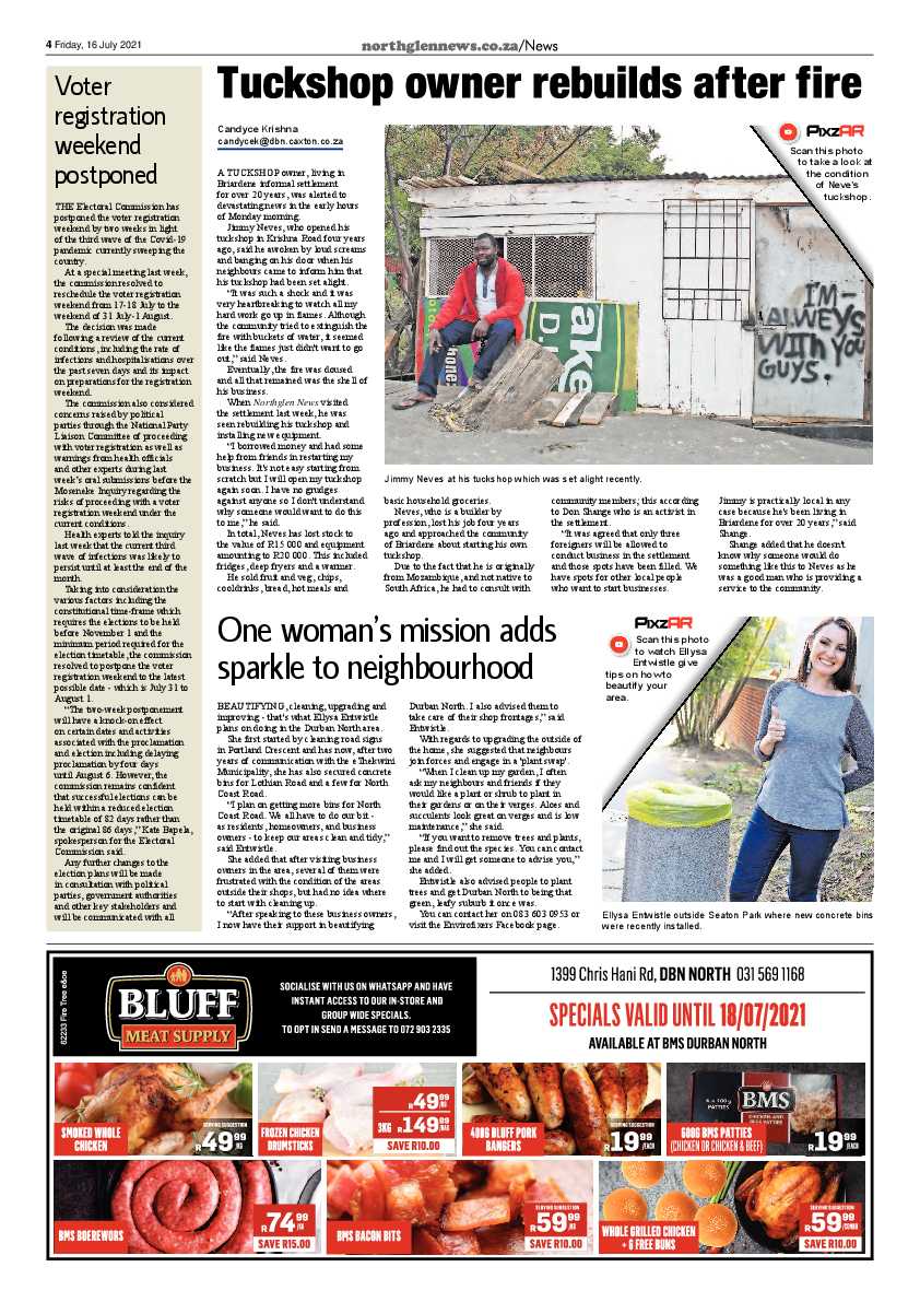 Northglen News 16 July 2021 page 4