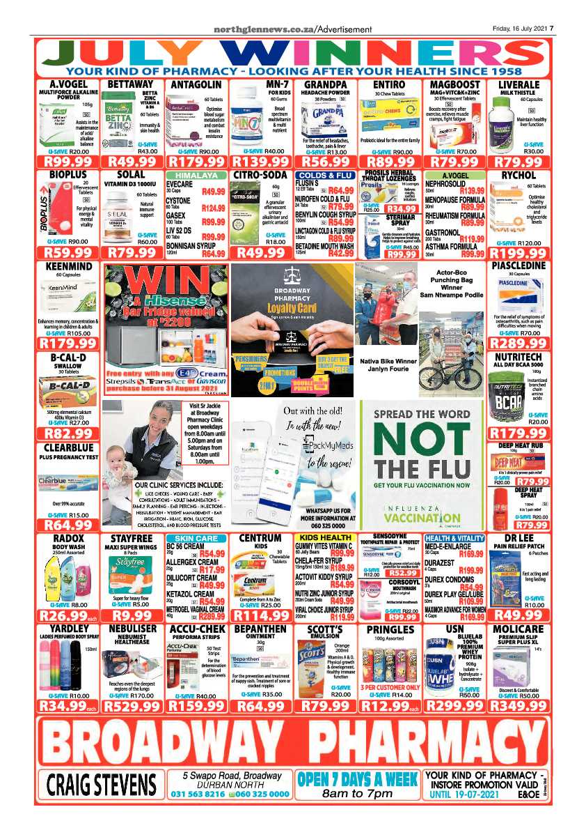 Northglen News 16 July 2021 page 7