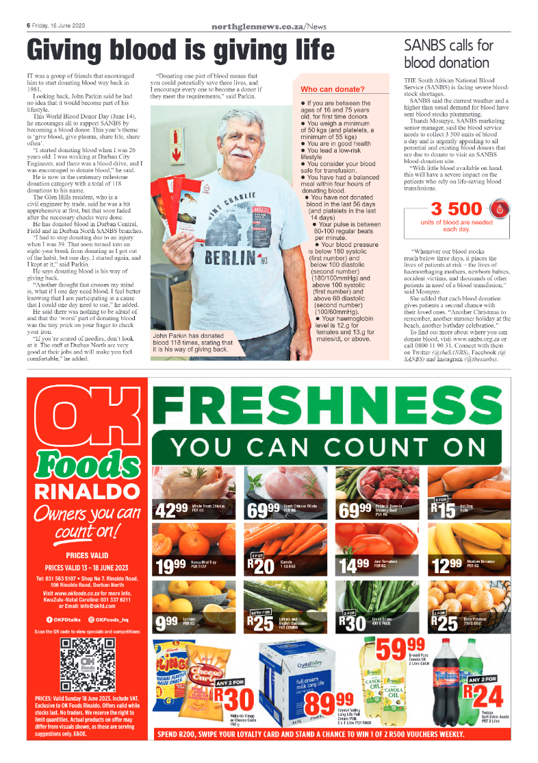 Northglen News 16 June 2023 page 6