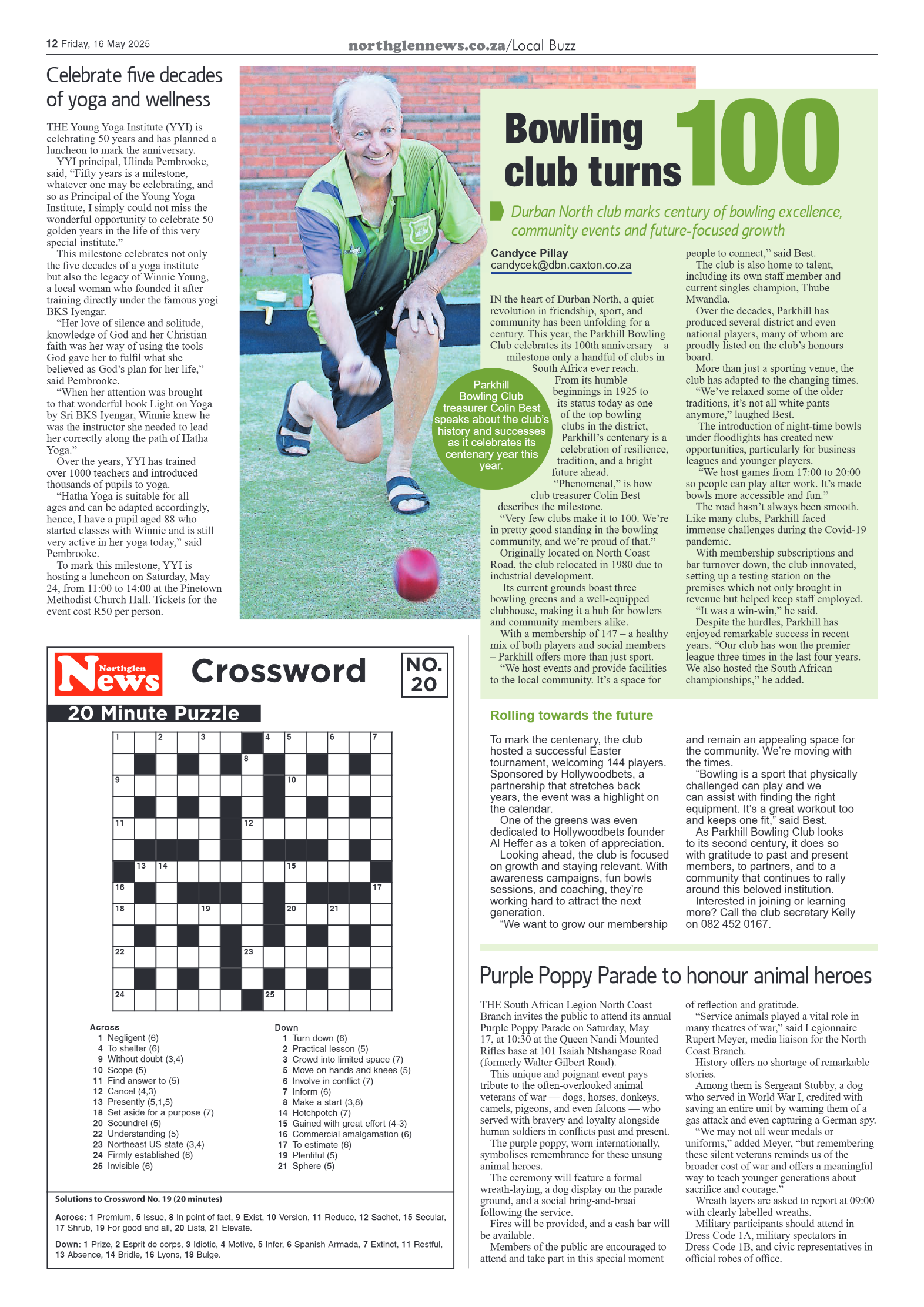 Northglen News 16 May 2025 page 12