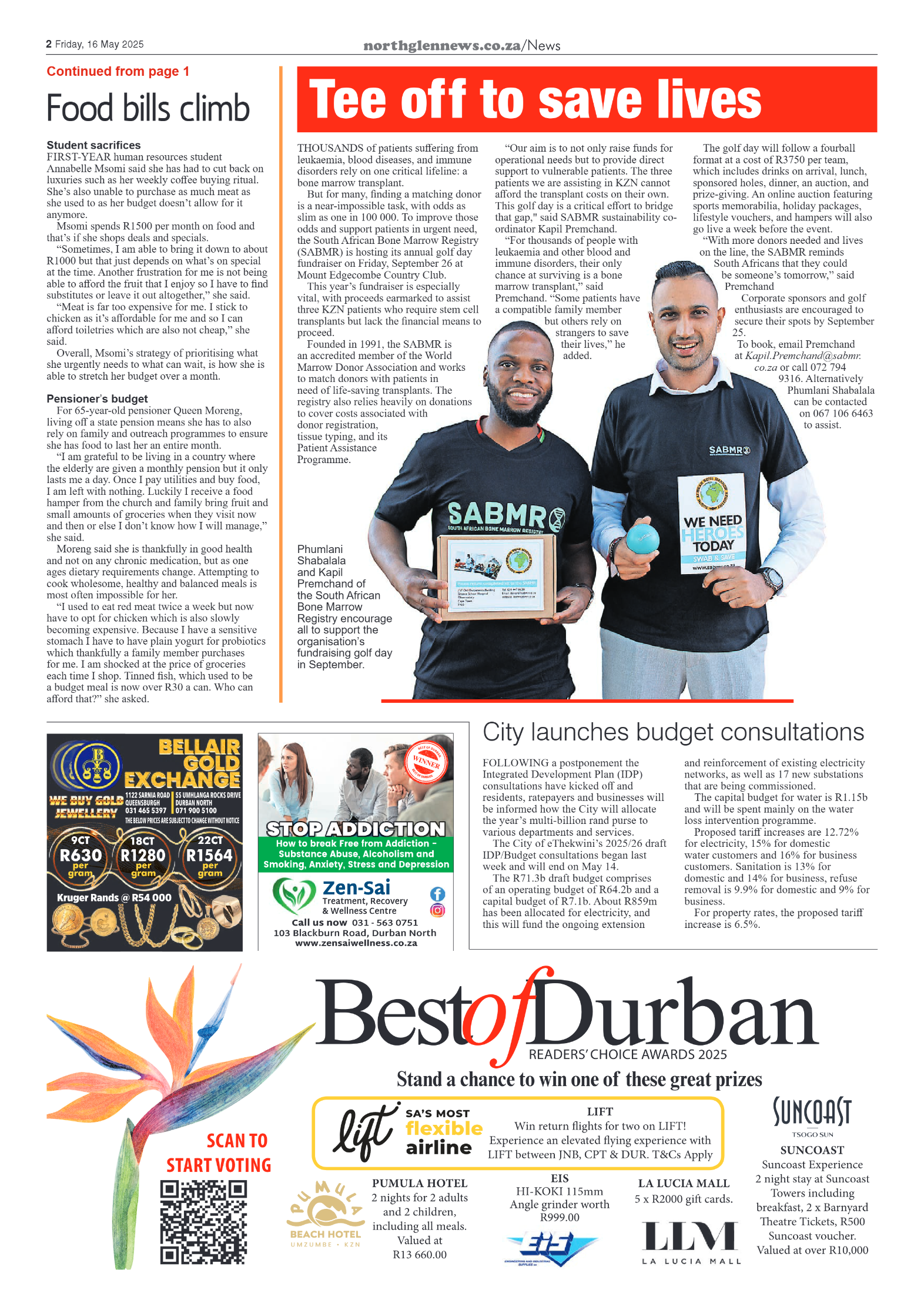 Northglen News 16 May 2025 page 2