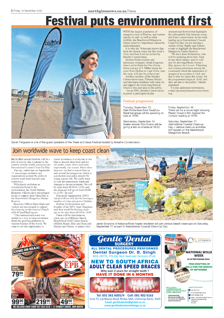 Northglen News 16 September 2022 page 2