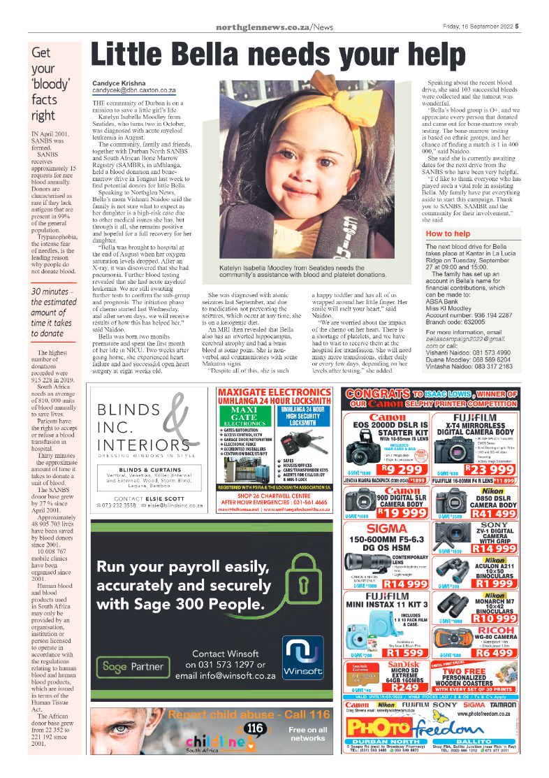 Northglen News 16 September 2022 page 5