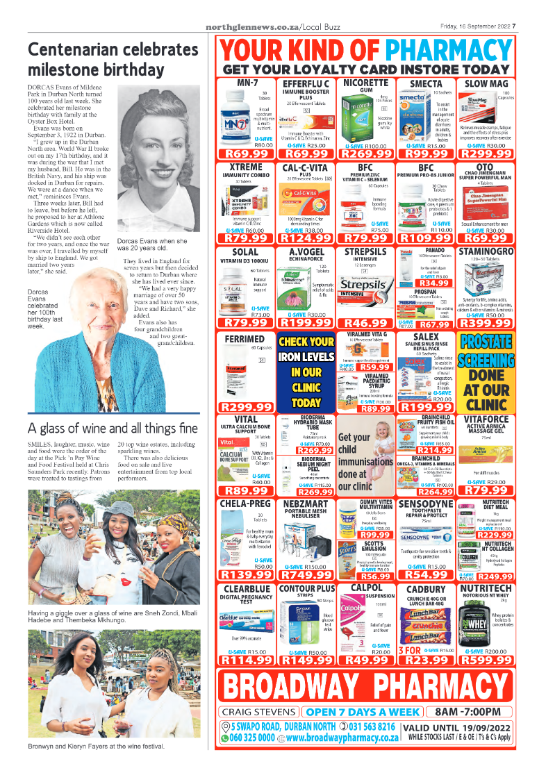 Northglen News 16 September 2022 page 7